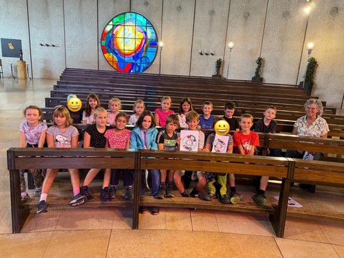 Exkursion kath. Kirche Lommiswil KUW 3.4. Klasse