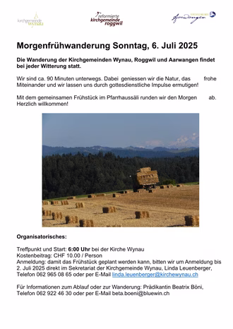 Morgenfrühwanderung 2025
